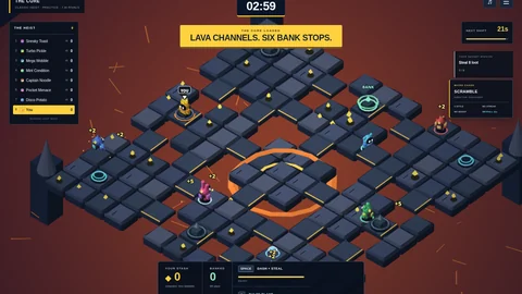 GRABLY The Core volcanic multiplayer arena