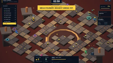 GRABLY Iron Foundry multiplayer arena