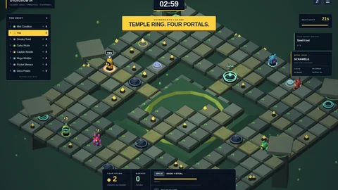 GRABLY Overgrowth jungle multiplayer arena